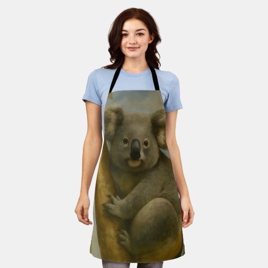 Koala in ruhiger Atmosphäre Schürze (Getragen)