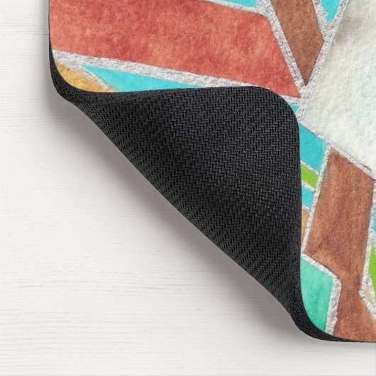 Koala in Tree Original Abstract Art Mousepad (Ecke)