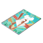 Koala in Tree Original Abstract Art Notizblock (Linke Seite)