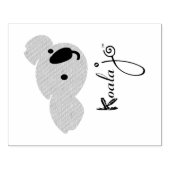 Koala Jo Briefmarke Gummistempel (Prägung)