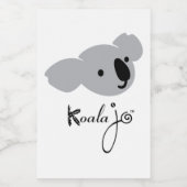 Koala Jo Container Labels Lebensmitteletikett (Einzelnes Label)
