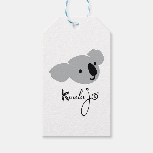 Koala Jo Gift Tag Geschenkanhänger (Vorderseite)
