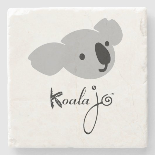 Koala Jo Marble Stone Untersetzer (Vorderseite)