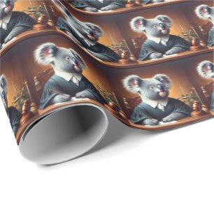 Koala Judge Geschenkpapier