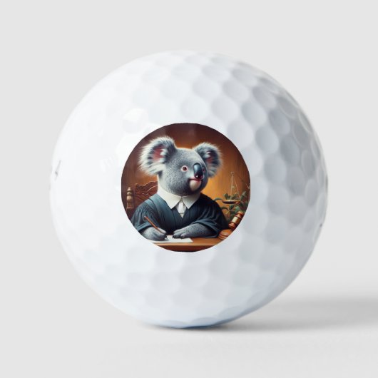 Koala Judge Golfball (Vorderseite)