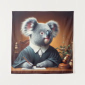 Koala Judge Wandteppich (Vorderseite)