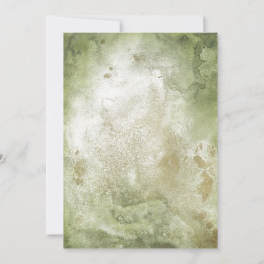 Koala Jungle Babydusche Einladung (Rückseite)