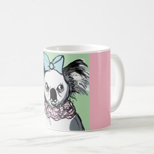 Koala Kaffeetasse (VorderseiteRechts)
