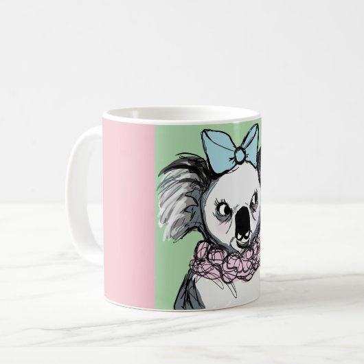 Koala Kaffeetasse (Vorderseite Links)