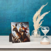 Koala Kangaroo Rider Fotoplatte (InSitu)