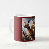 Koala Kangaroo Rider Kaffeetasse (Vorderseite Links)