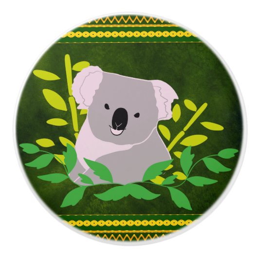 Koala Keramikknauf (Vorderseite)