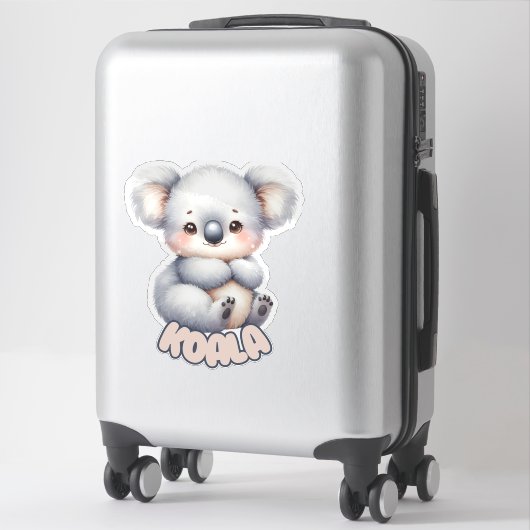 KOALA - KINDERZIMMER STICKER (Koffer)