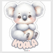 KOALA - KINDERZIMMER STICKER (Blatt)