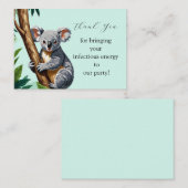 Koala Kindness Vielen Dank Karten (Vorne/Hinten)