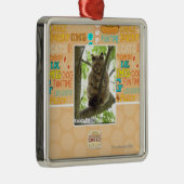 Koala Kitteh Silbernes Ornament (Rechts)