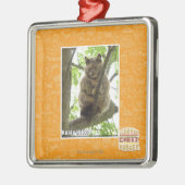 Koala Kitteh Silbernes Ornament (Links)