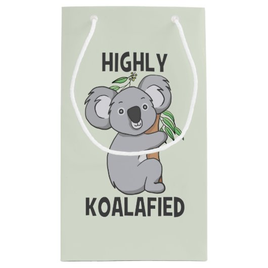 Koala Kleine Geschenktüte (Rückseite)