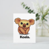 Koala Koala. Postkarte (Stehend Vorderseite)