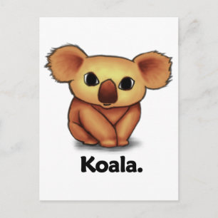Koala Koala. Postkarte