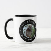 Koala Koalafied Qualified Süße Tier Australien Tasse (Links)