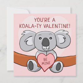 Koala Koality Be Mine Valentinstag Card