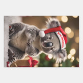 "Koala Kris Kringle: Christmas Down Under" Geschenkpapier Set (Vorderseite)