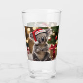 "Koala Kris Kringle: Christmas Down Under" Glas (Rückseite)