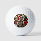 "Koala Kris Kringle: Christmas Down Under" Golfball (Vorderseite)