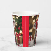 "Koala Kris Kringle: Christmas Down Under" Pappbecher (Rechts)