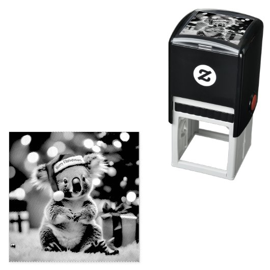 "Koala Kris Kringle: Christmas Down Under" Permastempel (Beispiel)