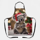 "Koala Kris Kringle: Christmas Down Under" Schürze (Vorderseite)
