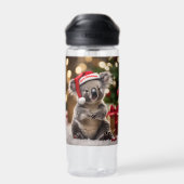 "Koala Kris Kringle: Christmas Down Under" Trinkflasche (Rückseite)