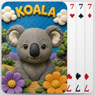 Koala-Kronendach-Anstieg Modern KlayKoo Spielkarten