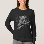 Koala - Langschläfer-T - Shirt (Vorderseite)