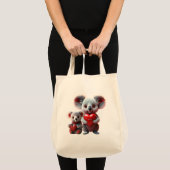 Koala Liebe: Ein Teich der Natur Tragetasche (Vorderseite (Produkt))