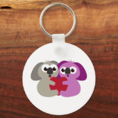 Koala Liebe Schlüsselanhänger (Vorderseite)