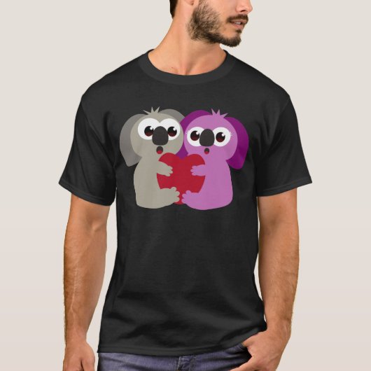 Koala-Liebe T-Shirt (Vorderseite)