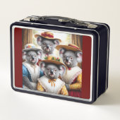 Koala Little Women Metall Brotdose (Rückseite)