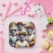 Koala Little Women Pappteller (Party)