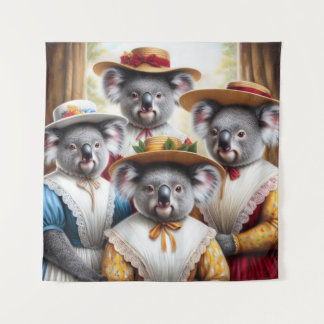Koala Little Women Wandteppich