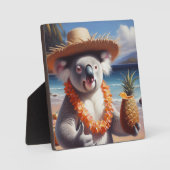 Koala Luau Fotoplatte (Vorderseite)