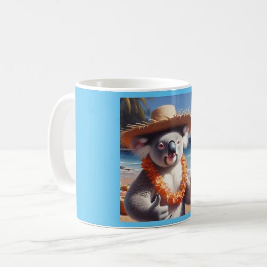 Koala Luau Kaffeetasse (Vorderseite Links)