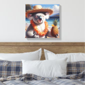 Koala Luau Leinwanddruck (Insitu (Schlafzimmer))
