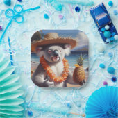 Koala Luau Pappteller (Party)