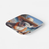 Koala Luau Pappteller (Gewinkelt)