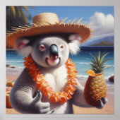 Koala Luau Poster (Vorne)