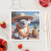 Koala Luau Serviette (Beispiel)