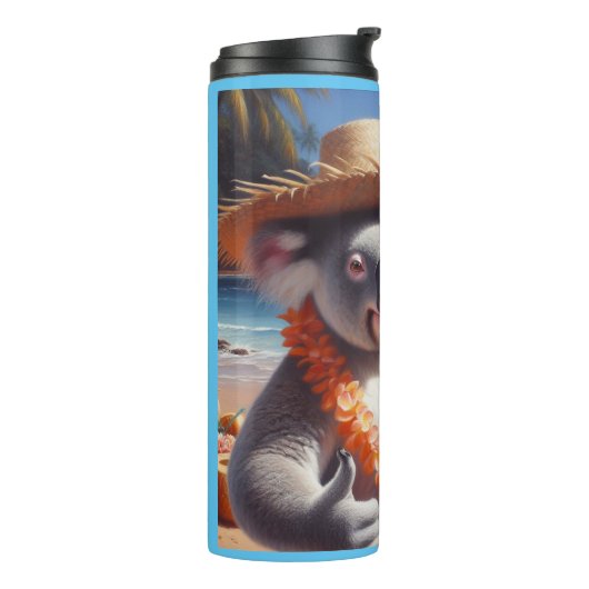 Koala Luau Thermosbecher (Nach links gedreht)