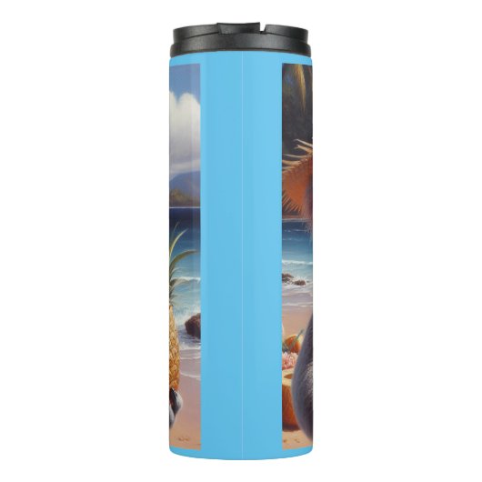 Koala Luau Thermosbecher (Rückseite)